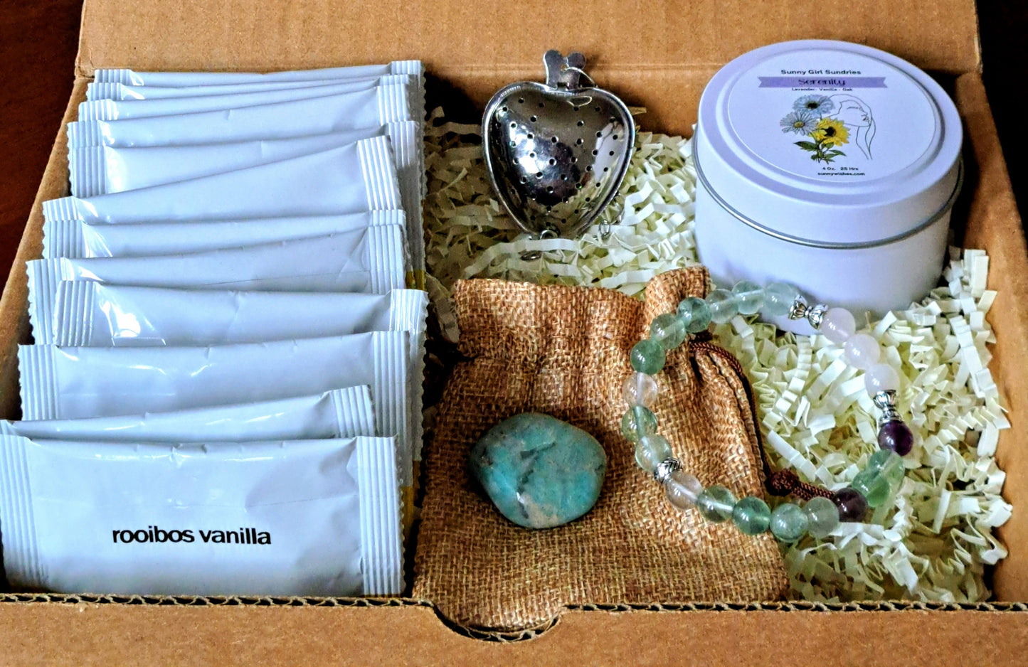 Serenity Gift Box + Intention Bracelet