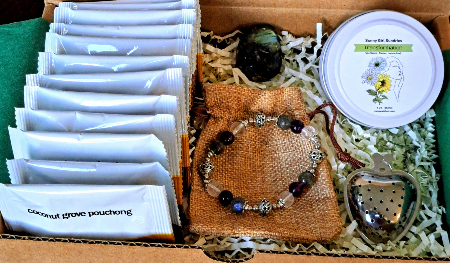 Transformation Gift Box + Intention Bracelet